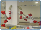 A system of joint suction arms